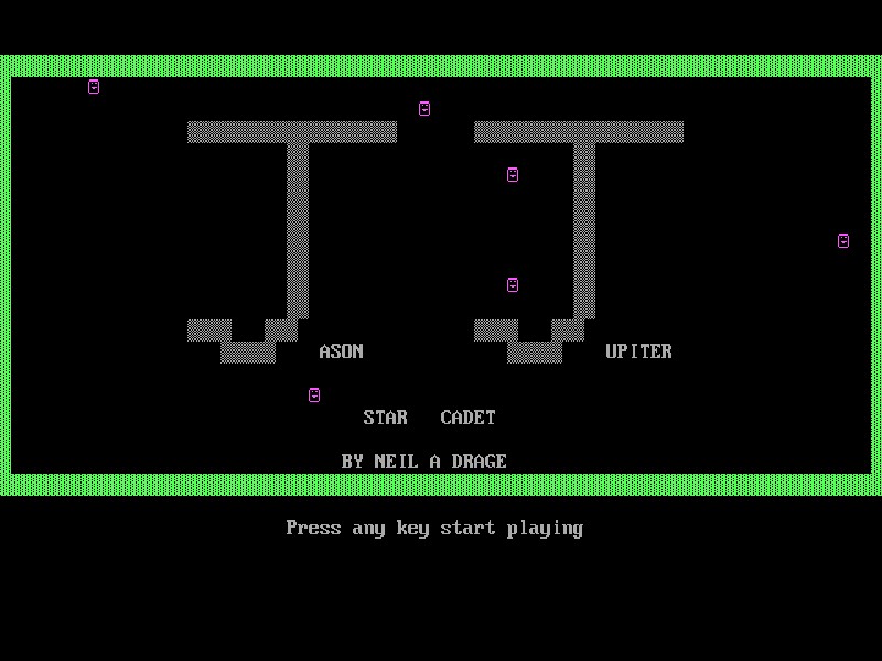 Jason Jupiter, Star Cadet