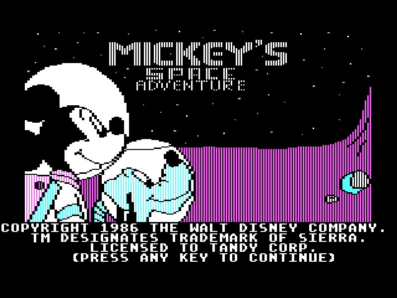Mickey's Space Adventure